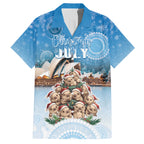 Personalised Australia Yulefest Hawaiian Shirt Cute Wombat Sydney Opera House