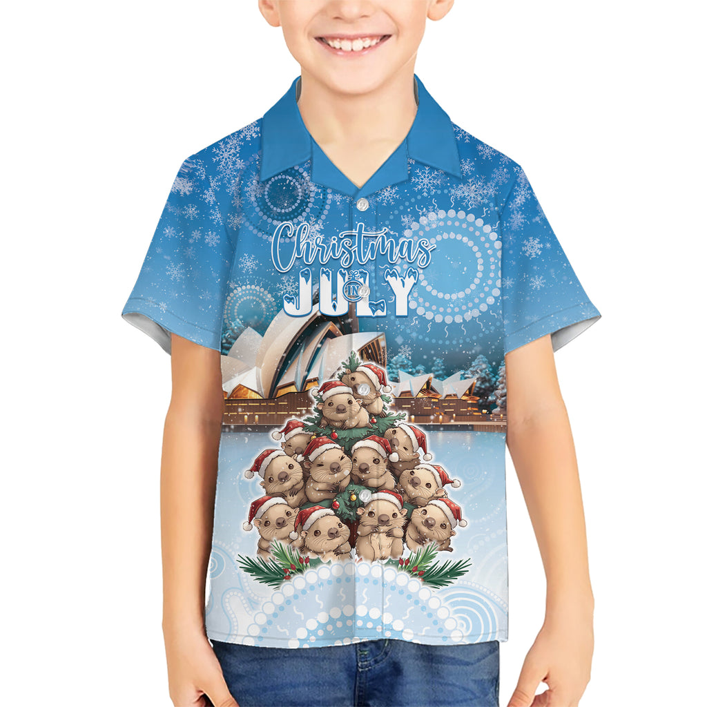 Personalised Australia Yulefest Hawaiian Shirt Cute Wombat Sydney Opera House