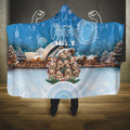 Australia Yulefest Hooded Blanket Cute Wombat Sydney Opera House