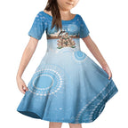 Personalised Australia Yulefest Kid Short Sleeve Dress Cute Wombat Sydney Opera House