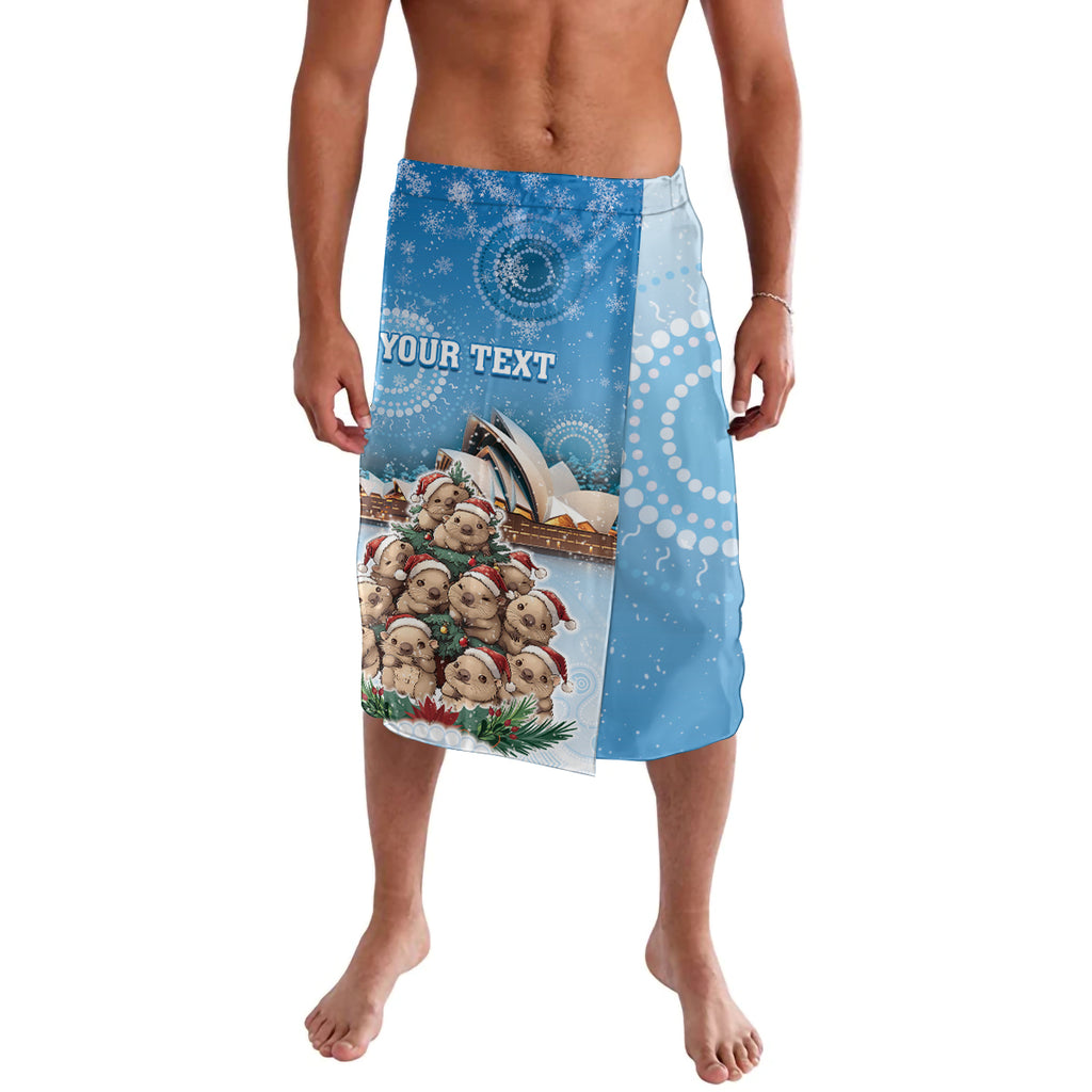 Personalised Australia Yulefest Lavalava Cute Wombat Sydney Opera House