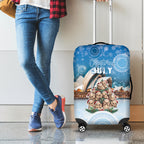 Australia Yulefest Luggage Cover Cute Wombat Sydney Opera House