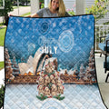 Australia Yulefest Quilt Cute Wombat Sydney Opera House
