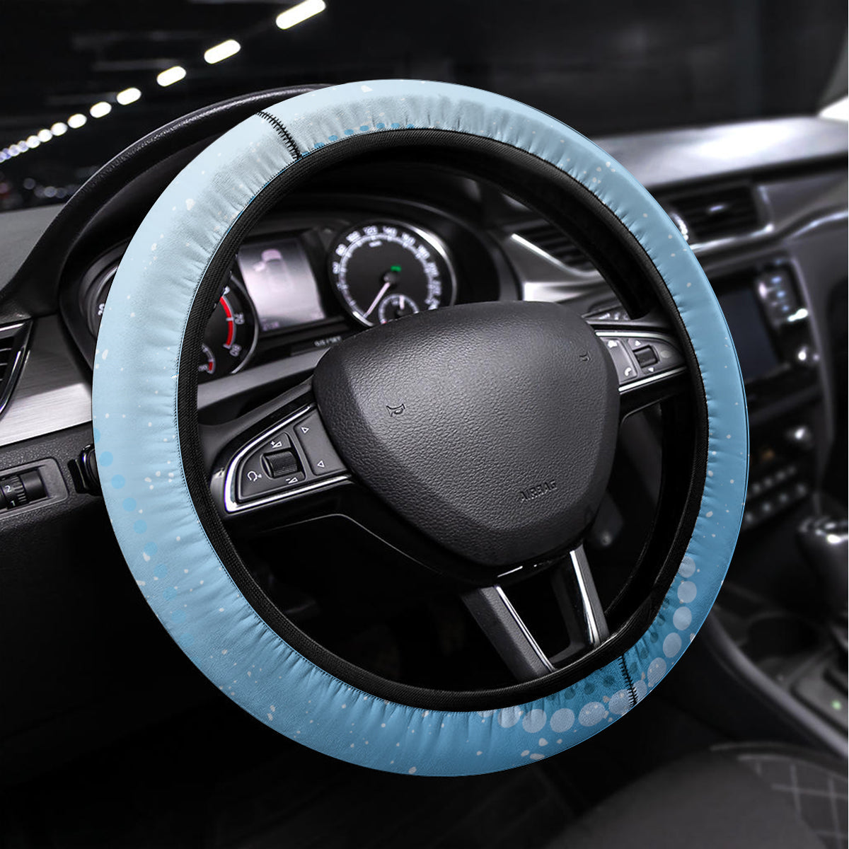 Australia Yulefest Steering Wheel Cover Cute Wombat Sydney Opera House