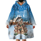Personalised Australia Yulefest Wearable Blanket Hoodie Cute Wombat Sydney Opera House