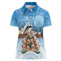 Personalised Australia Yulefest Women Polo Shirt Cute Wombat Sydney Opera House