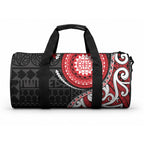 New Zealand Red Maori Koru Simple Style Duffle Bag