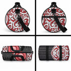 New Zealand Red Maori Koru Simple Style Duffle Bag