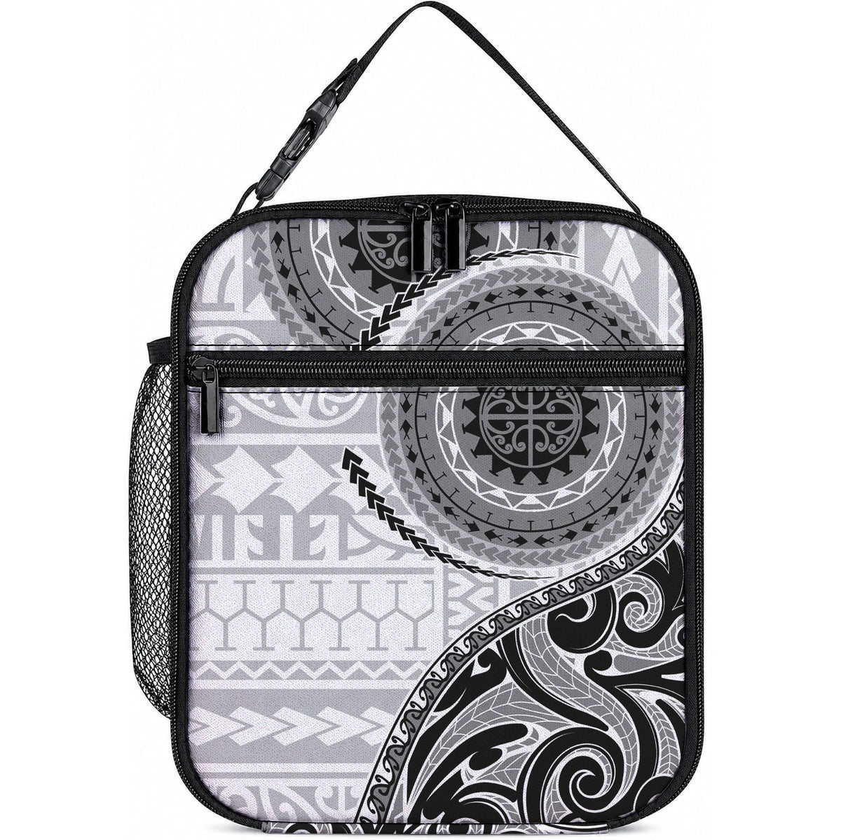 New Zealand White Maori Koru Simple Style Lunch Bag