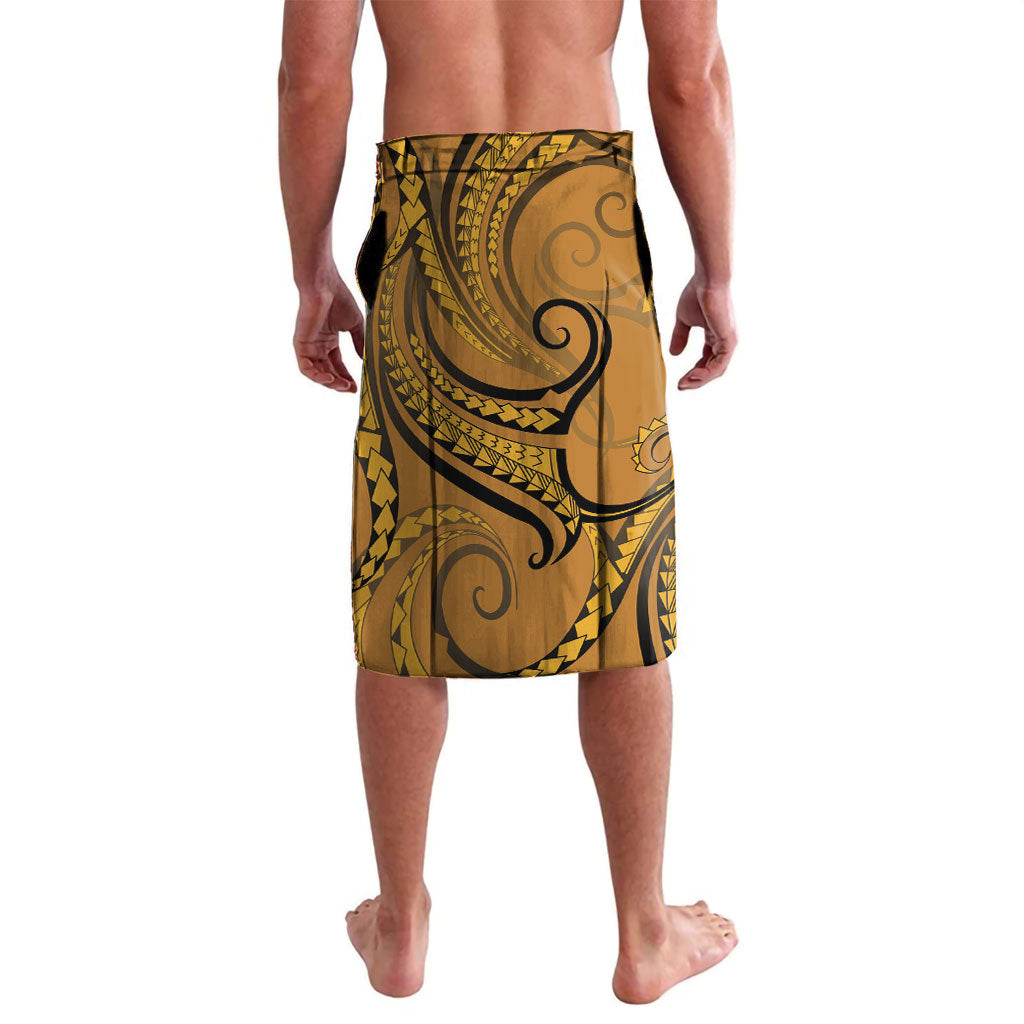 New Zealand Gold Darts Lavalava Maori Fern Curve Style