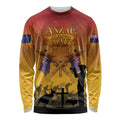 ANZAC Day Long Sleeve Shirt Australia And New Zealand Slouch Hats