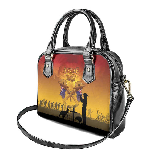 ANZAC Day Shoulder Handbag Australia And New Zealand Slouch Hats