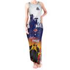 New Zealand And Australia ANZAC Last Post Tank Maxi Dress