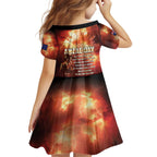 Honouring The ANZAC Spirit Kid Short Sleeve Dress Gallipoli Lest We Forget