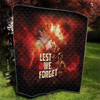Honouring The ANZAC Spirit Quilt Gallipoli Lest We Forget