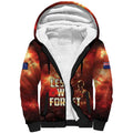 Honouring The ANZAC Spirit Sherpa Hoodie Gallipoli Lest We Forget