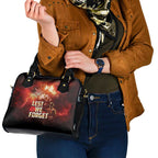 Honouring The ANZAC Spirit Shoulder Handbag Gallipoli Lest We Forget