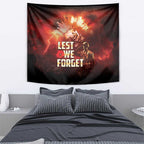 Honouring The ANZAC Spirit Tapestry Gallipoli Lest We Forget