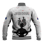 New Zealand ANZAC Day Baseball Jacket For The Nurse Lest We Forget