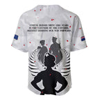 New Zealand ANZAC Day Baseball Jersey For The Nurse Lest We Forget