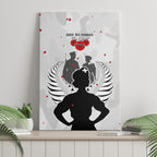 New Zealand ANZAC Day Canvas Wall Art For The Nurse Lest We Forget