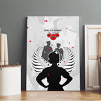 New Zealand ANZAC Day Canvas Wall Art For The Nurse Lest We Forget