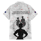New Zealand ANZAC Day Hawaiian Shirt For The Nurse Lest We Forget