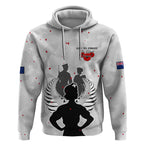 New Zealand ANZAC Day Hoodie For The Nurse Lest We Forget