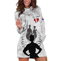 New Zealand ANZAC Day Hoodie Dress For The Nurse Lest We Forget