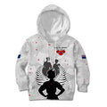 New Zealand ANZAC Day Kid Hoodie For The Nurse Lest We Forget