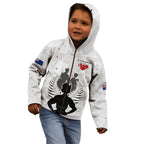 New Zealand ANZAC Day Kid Hoodie For The Nurse Lest We Forget