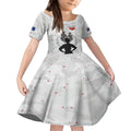 New Zealand ANZAC Day Kid Short Sleeve Dress For The Nurse Lest We Forget