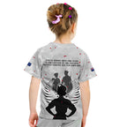 New Zealand ANZAC Day Kid T Shirt For The Nurse Lest We Forget
