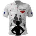 New Zealand ANZAC Day Polo Shirt For The Nurse Lest We Forget