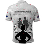 New Zealand ANZAC Day Polo Shirt For The Nurse Lest We Forget