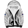 New Zealand ANZAC Day Sherpa Hoodie For The Nurse Lest We Forget