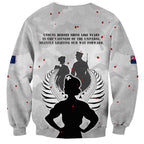 New Zealand ANZAC Day Sweatshirt For The Nurse Lest We Forget