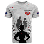 New Zealand ANZAC Day T Shirt For The Nurse Lest We Forget