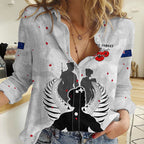 New Zealand ANZAC Day Women Casual Shirt For The Nurse Lest We Forget