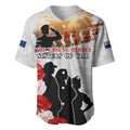 New Zealand ANZAC Day Baseball Jersey The Unsung Heroes Sisters of War