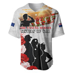 New Zealand ANZAC Day Baseball Jersey The Unsung Heroes Sisters of War