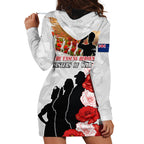 New Zealand ANZAC Day Hoodie Dress The Unsung Heroes Sisters of War