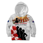 New Zealand ANZAC Day Kid Hoodie The Unsung Heroes Sisters of War