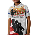 New Zealand ANZAC Day Kid Polo Shirt The Unsung Heroes Sisters of War