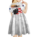 New Zealand ANZAC Day Kid Short Sleeve Dress The Unsung Heroes Sisters of War