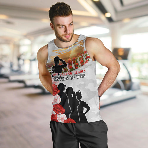 New Zealand ANZAC Day Men Tank Top The Unsung Heroes Sisters of War