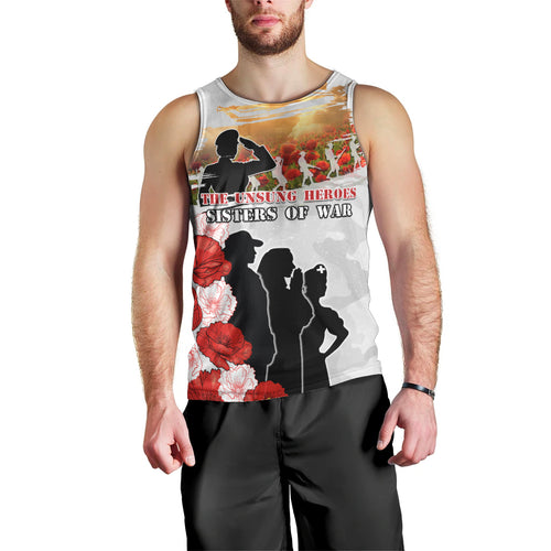 New Zealand ANZAC Day Men Tank Top The Unsung Heroes Sisters of War