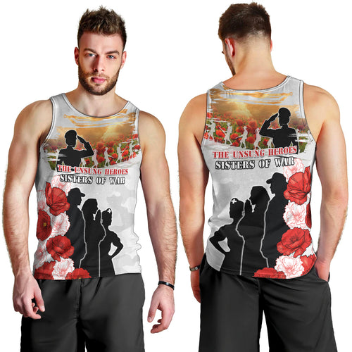 New Zealand ANZAC Day Men Tank Top The Unsung Heroes Sisters of War