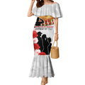 New Zealand ANZAC Day Mermaid Dress The Unsung Heroes Sisters of War