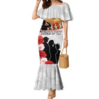 New Zealand ANZAC Day Mermaid Dress The Unsung Heroes Sisters of War